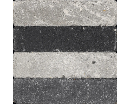 Decoratieve stenen in verschillende grijstinten gestapeld