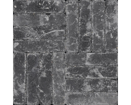 Bestratingsstenen in visgraatmotief