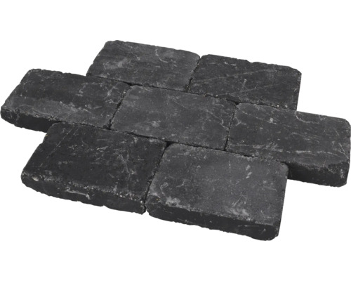 Arrangement van bestratingstenen voor buiten