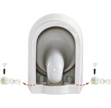 Bevestiging van een staand toilet