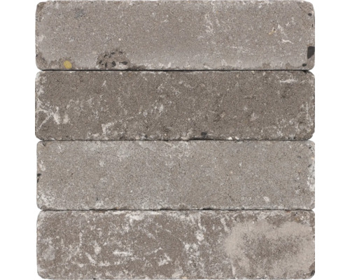 Vier grijze straatstenen van steen