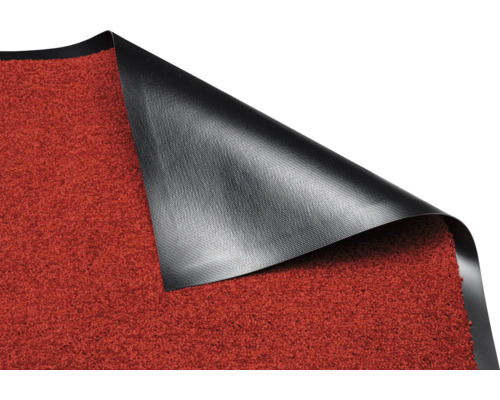 Deurmat met textieloppervlak en rubberen achterkant