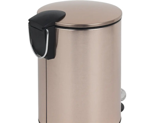 RVS afvalemmer met voetpedaal