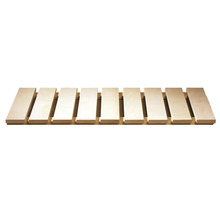 Houten douchebak met latten