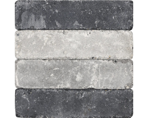 Vier betonnen straatstenen