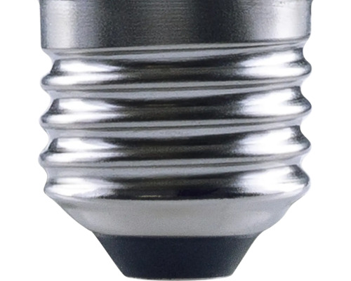 Close-up van de schroefvoet van een gloeilamp