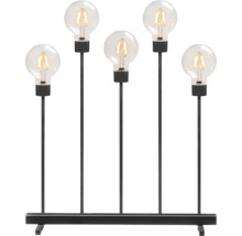 Decoratieve tafellamp met vijf lampen