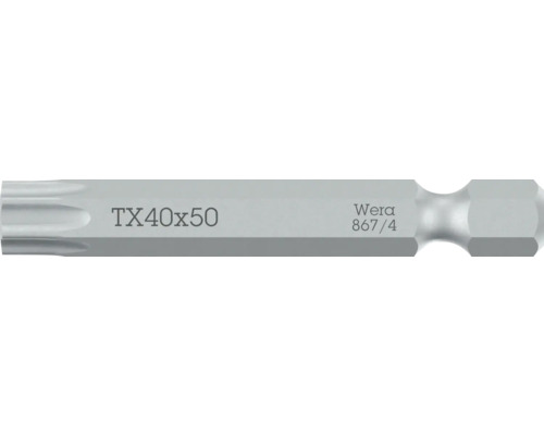 Wera 867/4 Torx bit TX40x50