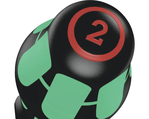 Halter met een gewicht van twee kilogram.