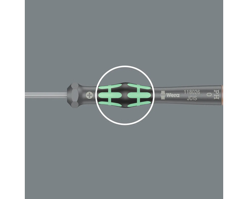 Wera schroevendraaier met handgreepdetails