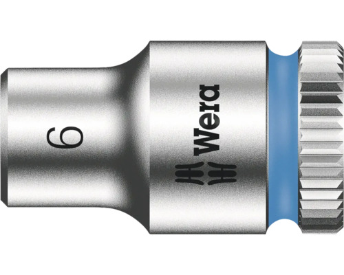 Wera dopsleutel met sleutelwijdte 6 millimeter