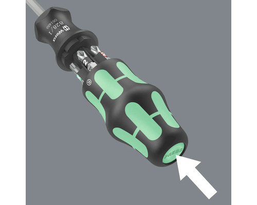 Wera bithouder schroevendraaier met verwisselbare bits