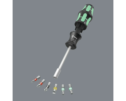 Wera bithouder met diverse schroefbits