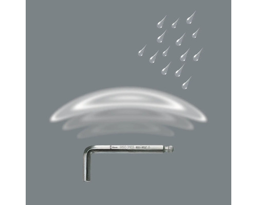 Wera haakse schroevendraaier met waterbescherming