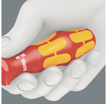 Wera schroevendraaier in een hand