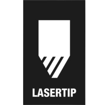 Lasertip symbool