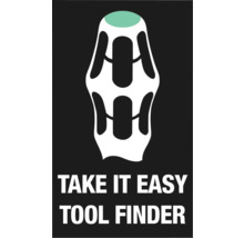 Take it easy gereedschapsvinder symbool