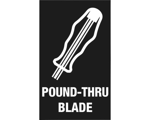 Pound Thru Blade Symbool