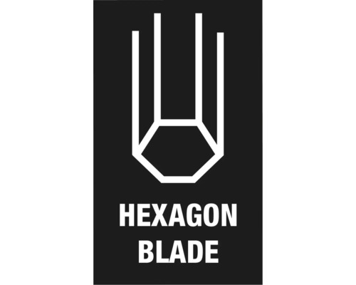 Zeshoekige blad symbool