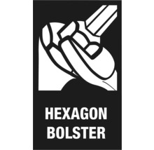 Symbool voor zeskantschacht