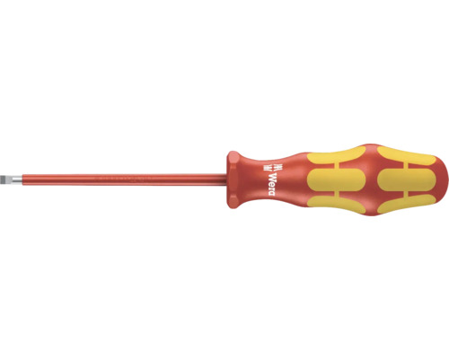 Schroevendraaier met sleufkop en Wera Logo