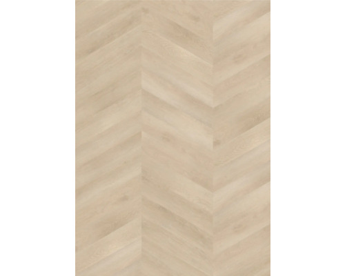 Vloerbedekking van licht hout in visgraatmotief