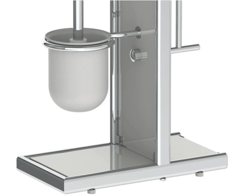 Toiletborstelgarnituur met houder en reservoir