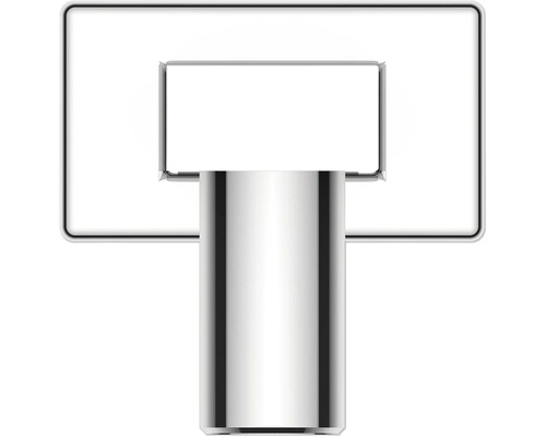 Leeg schild met houder voor belettering