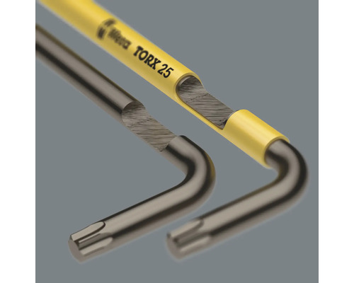 Twee Torx schroevendraaiers met L-greep