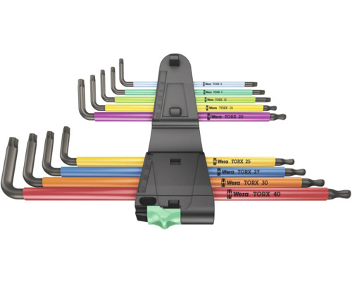 Wera Torx haakse schroevendraaierset met houder