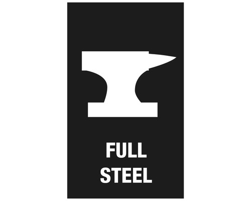 Volledig stalen symbool