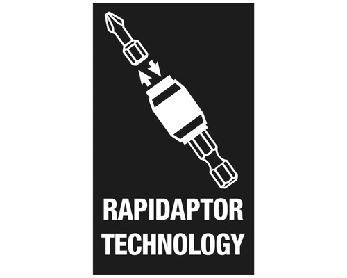 Rapidaptor technologie symbool