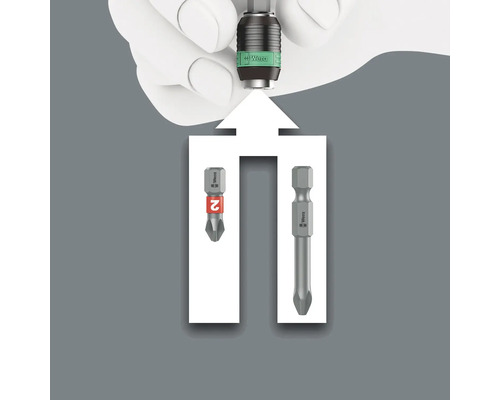 Wera Logo schroevendraaierbits met bithouder