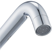 Metalen kraan met waterbesparende functie
