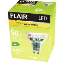 Verpakking van een Flair LED lamp met GU10 fitting