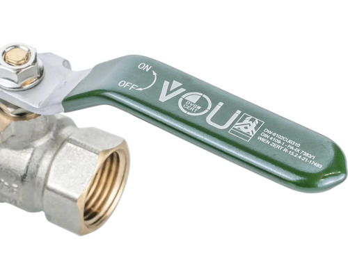 Afsluitkogelkraan met hendel