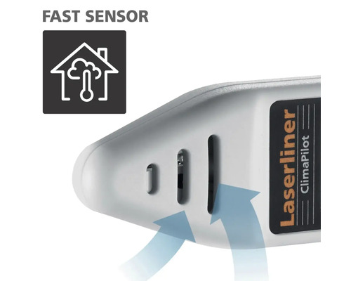 Snelle sensor voor het meten van de temperatuur binnenshuis