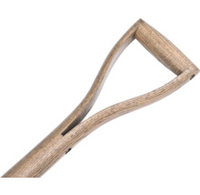 Houten handvat voor spade