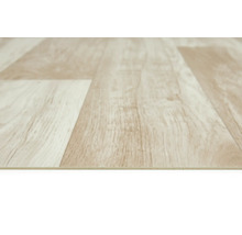 Close-up van vinylvloer in houtlook