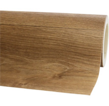 Rol vinylvloerbedekking met houten decor