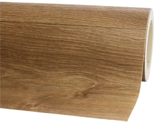 Rol vinylvloerbedekking met houten decor