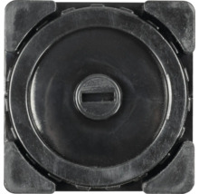 Zwarte apparaatvoet met verstelmechanisme voor meubels