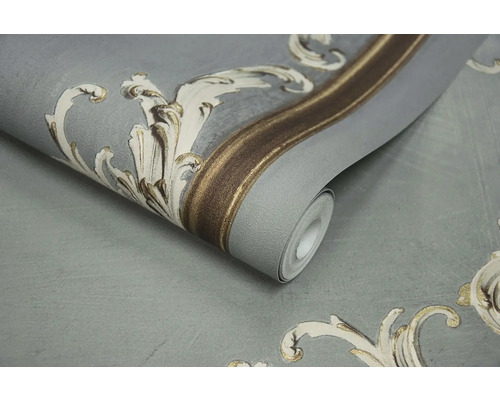 Behangrol met bloemmotief