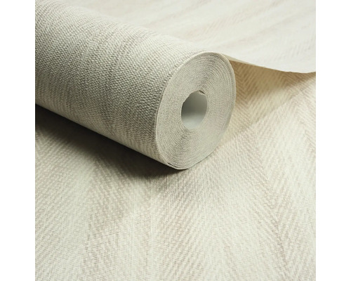 Behangrol met visgraatmotief