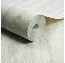 Rol behang met visgraatmotief