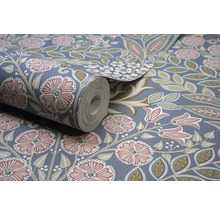 Rol behang met bloemmotief