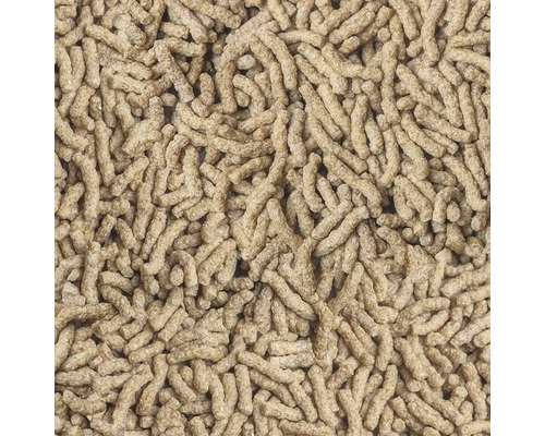 Close-up van visvoergranulaat