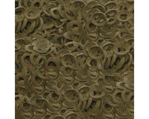 Hennep touwringen als vulmateriaal close-up