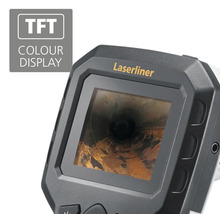 Laserliner inspectiecamera met kleurendisplay voor pijpinspectie
