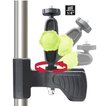 Houder met kwart-inch schroefdraad en draaifunctie